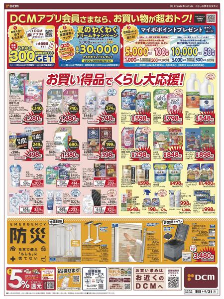 お買い得品でくらし大応援！（8月14日～8月31日）new-1