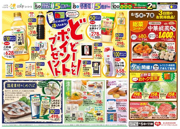 どどーんとポイントプレゼント　ポイント付きで得しちゃおう！　国産素材のしめさば　農産乾物１０％引　子育てポイント5倍デー-2