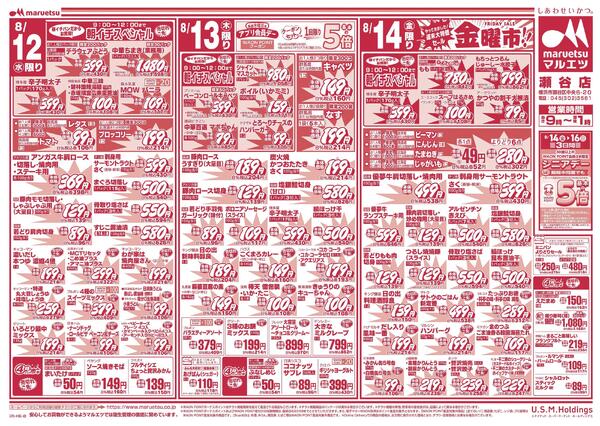 8月11日～8月14日　チラシ情報-2