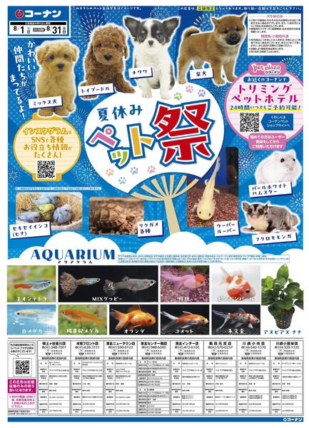 8月1日～8月31日　夏休みペット祭-1