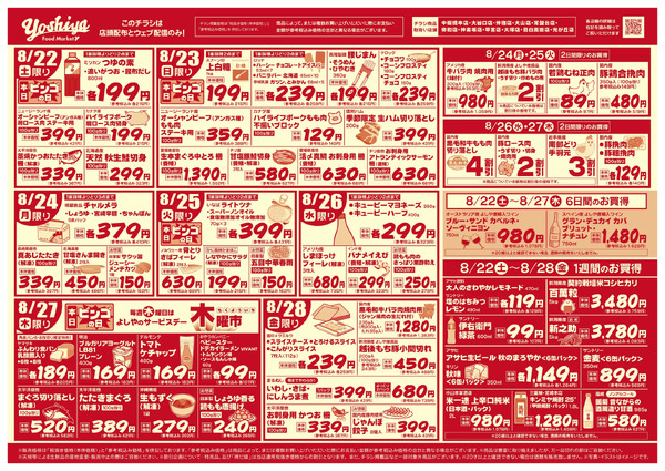 【8/22(土)～8/28(金)まで】理由あってお買得！～アウトレットセール～-2