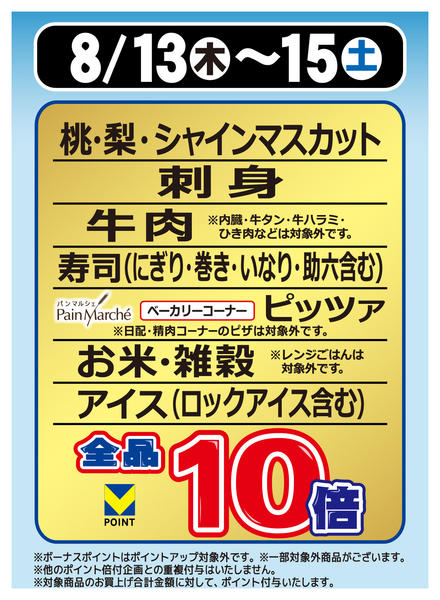 2026年8月6日〜15日まで対象商品がVポイント10倍！-1