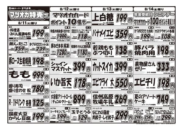 食品：２６年８月１１日分-1