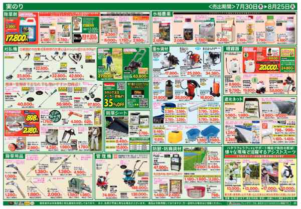2026年7月30日〜8月25日まで秋野菜に向けて土作り＆夏野菜収穫特集！！-2