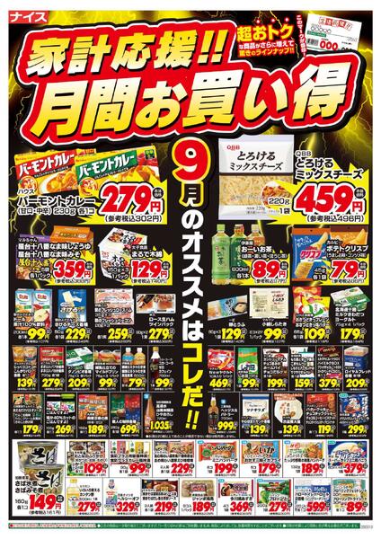 【ナイス】家計応援!!月間お買い得（9月）第2弾new-1
