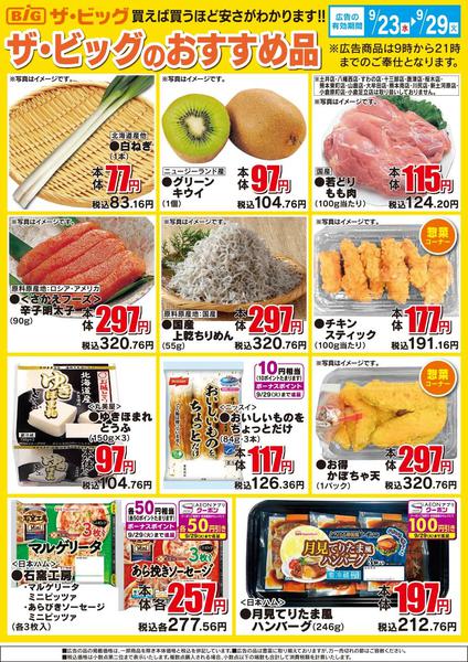 2026年9月23日〜29日までザ・ビッグのおすすめ品new-1
