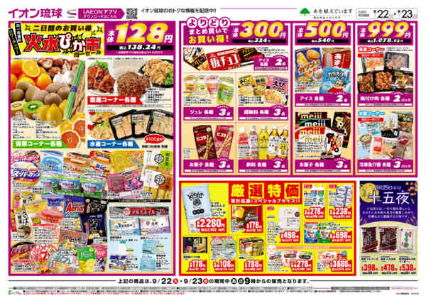2026年9月22日〜23日まで火水ぴか市 均一セール-1