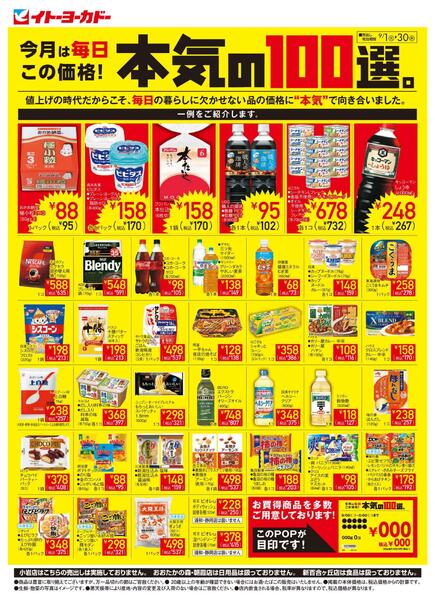 9/1(火)～9/30(水)　見逃し注意！！ 9月お買得Day / 今月は毎日この価格！本気の100選。-2