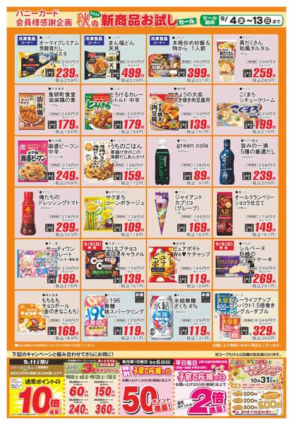 2026年9月4日〜13日まで秋の新商品オススメお試しセールのご案内-3