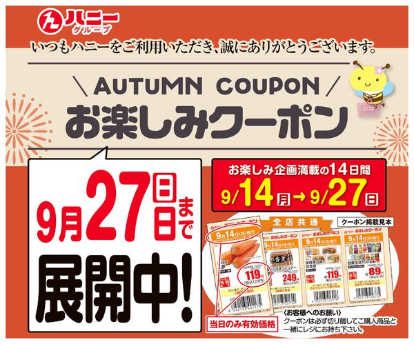 2026年9月14日〜27日までお楽しみクーポン展開中！-1