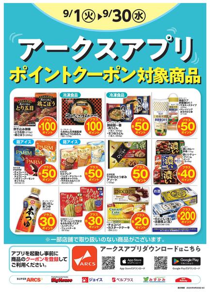９月度アークスアプリ限定RARAポイント-1