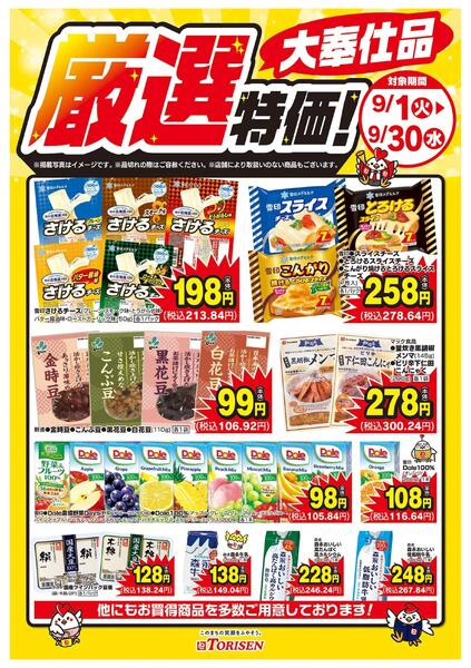厳選特価！9/30まで-1