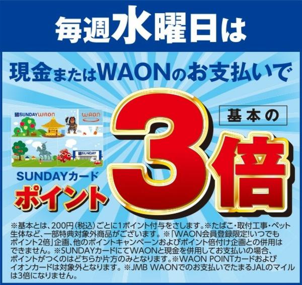 2026年9月23日限り毎週水曜日はポイント3倍new-1