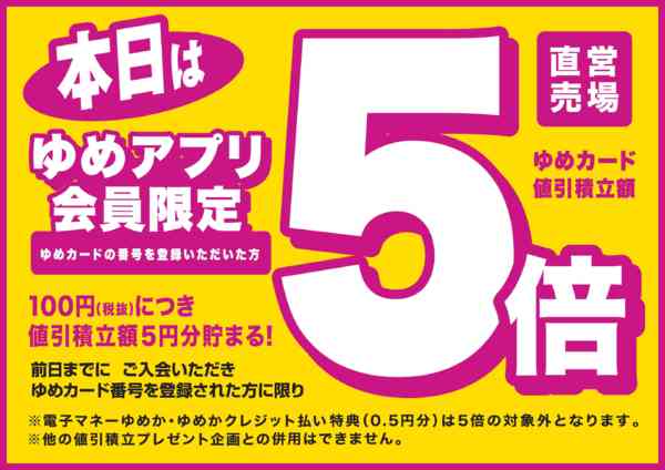 2026年9月19日限りゆめアプリ5倍new-1