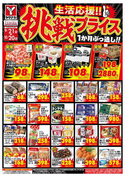 2026年9月21日〜10月20日まで挑戦プライス-1