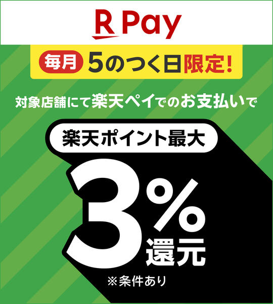 2026年10月5日限り【楽天pay】楽天ポイント最大３％還元new-1