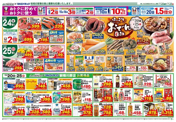 JA-ファーマーズ×マルエドラッグ前橋川原10月21日号チラシ-2