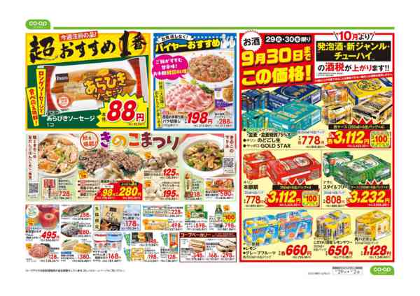 2026年9月29日〜10月2日まで９８円均一／超おすすめ１番-2