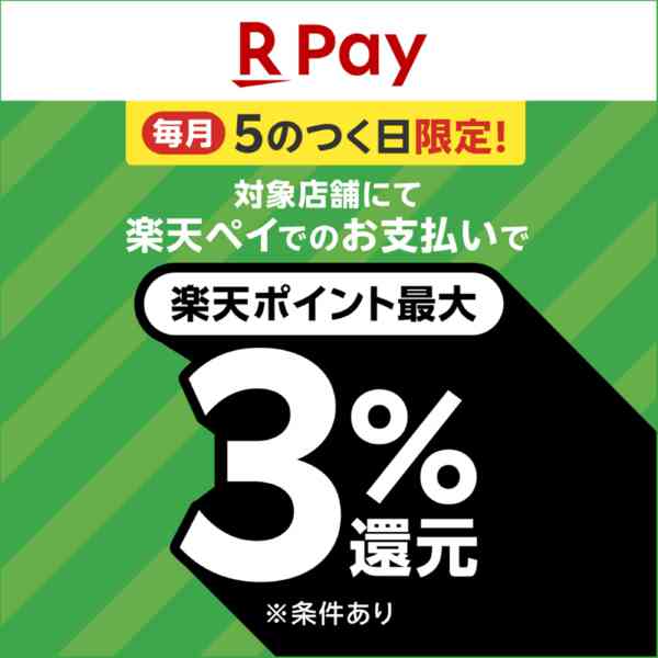 2026年10月15日〜24日まで【楽天ペイ】5のつく日3％還元new-1