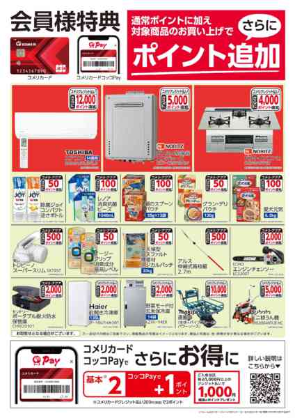 2026年10月7日〜31日まで〈会員様特典〉ポイント追加対象商品-1