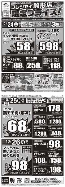 フレッセイ 店舗限定チラシ-1