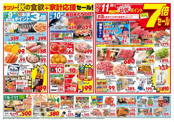 １０月９日～１５日のチラシです-1