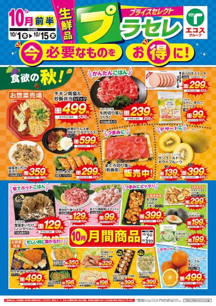10月前半生鮮品プラセレ（ココスナカムラ）new-1