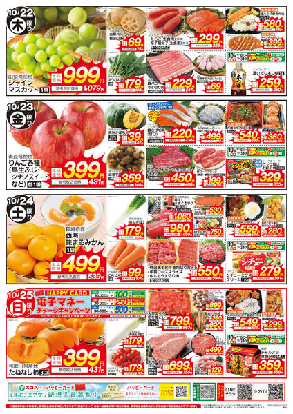 10月19日号1週間のお買い得情報（ココスナカムラ）-2