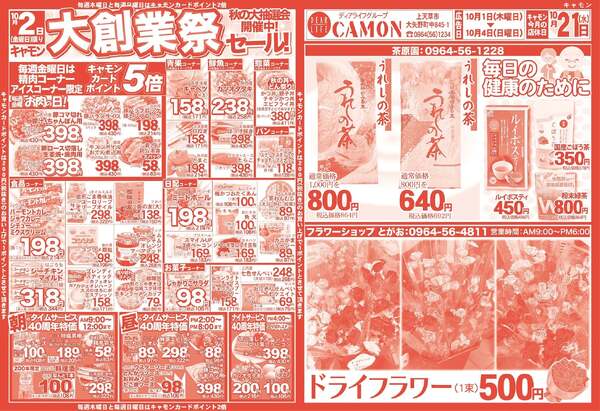 10/1(木)折り込みチラシ-2