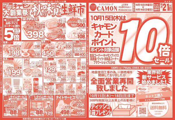 10/15(木）折り込みチラシ-2