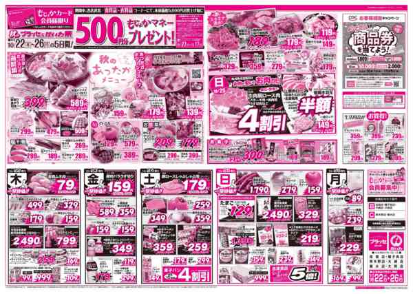 2026年10月22日〜26日まで秋のプラッセ＆だいわ祭-1