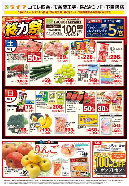 10/3号　総力祭/りんご集めました-1